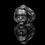 Pumpkin Bat Halloween Ring