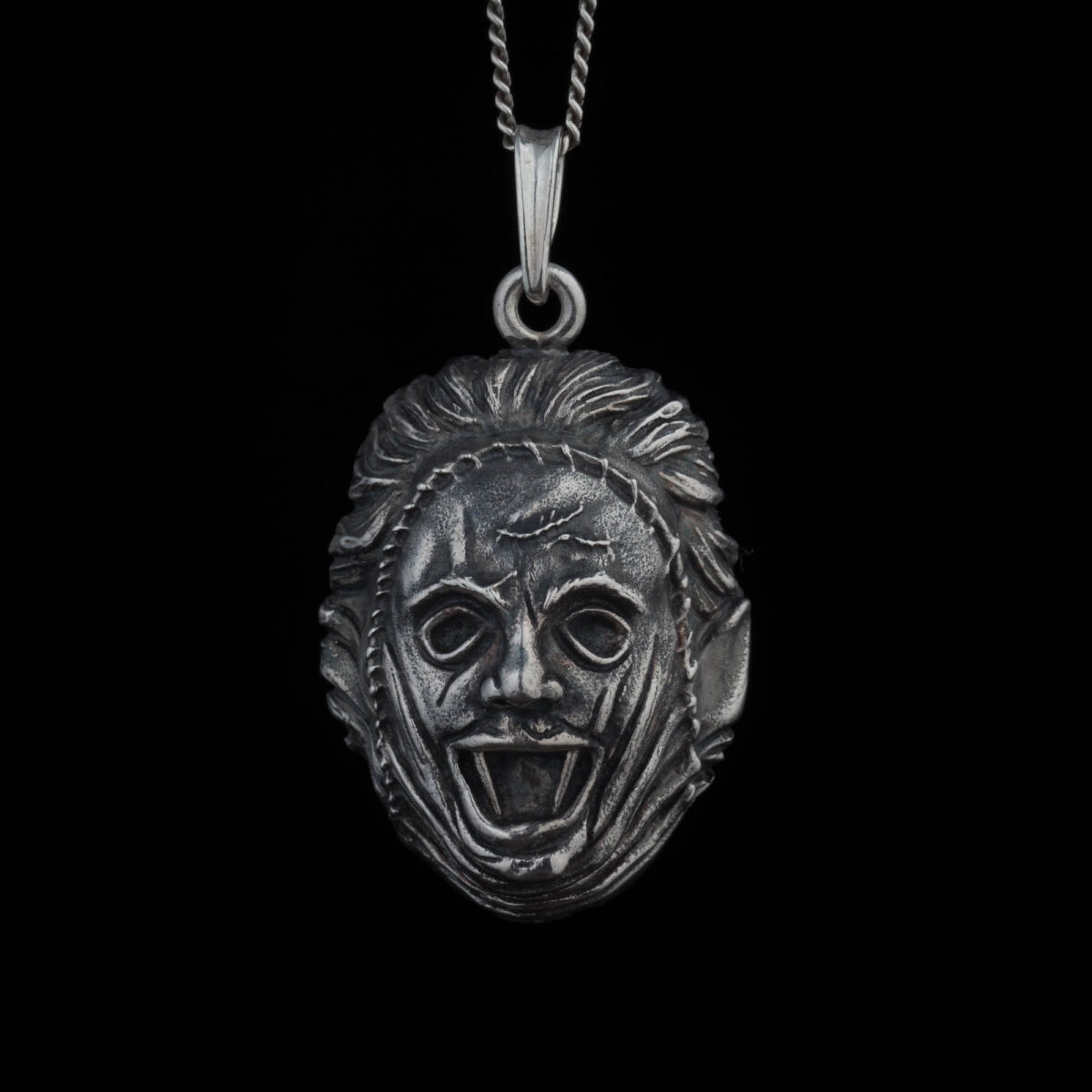 Leatherface Horror Pendant