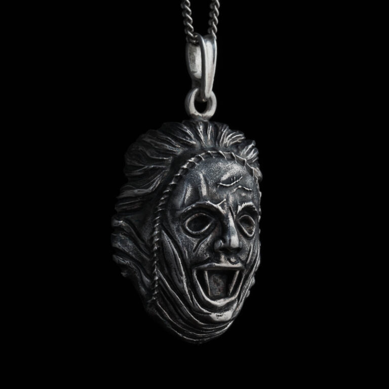 Leatherface Horror Pendant