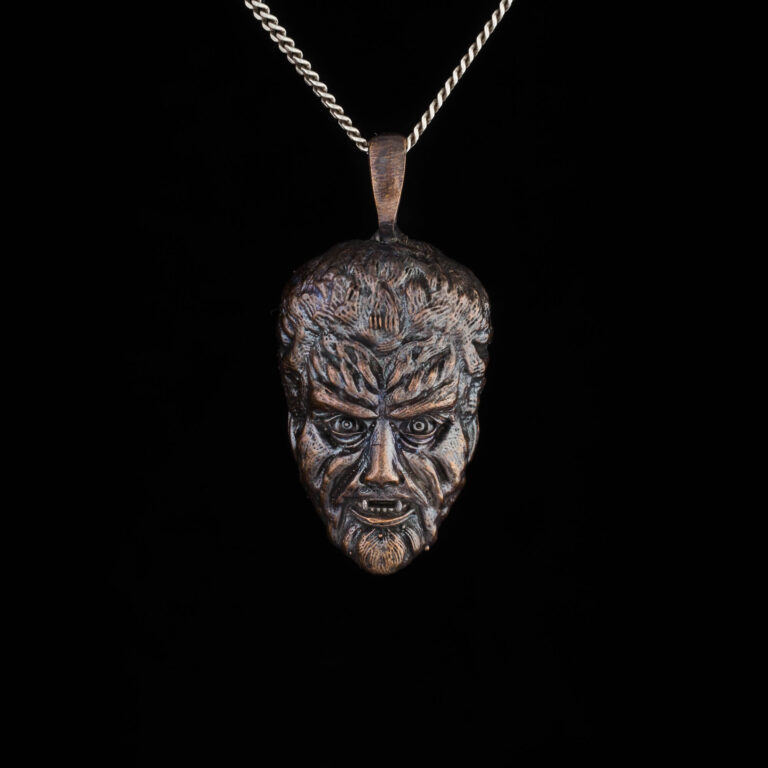 Wolfman Horror Pendant