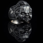 Pumpkin Bat Halloween Ring